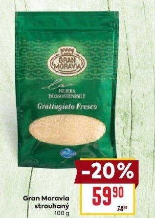 Sýr strouhaný Gran Moravia