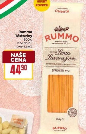 Těstoviny Rummo