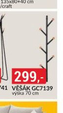 VĚŠÁK GC7139 výška 70 cm