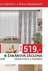 ŽAKÁROVÁ ZÁCLONA různé vzory a rozměry