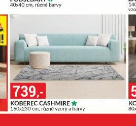 KOBEREC CASHMIRE 160x230 cm, různé vzory a barvy