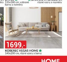 KOBEREC VEGAS HOME 140x200 cm, různé vzory a barvy