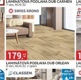 LAMINÁTOVÁ PODLAHA DUB ORLEAN