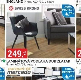 LAMINÁTOVÁ PODLAHA DUB ZLATAR