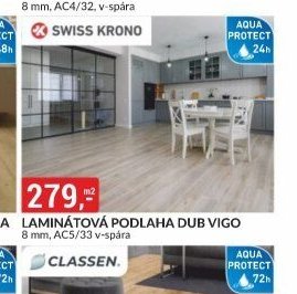 LAMINÁTOVÁ PODLAHA DUB VIGO
