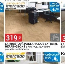 LAMINÁTOVÁ PODLAHA DUB EXTREME HERRINGBONE