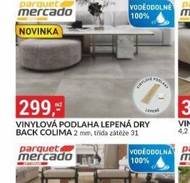 VINYLOVÁ PODLAHA LEPENÁ DRY BACK COLIMA