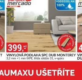 VINYLOVÁ PODLAHA SPC DUB MONTEREY