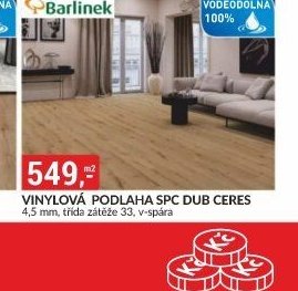 VINYLOVÁ PODLAHA SPC DUB CERES