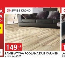 LAMINÁTOVÁ PODLAHA DUB CARMEN 7 mm, AC4/32
