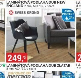 LAMINÁTOVÁ PODLAHA DUB ZLATAR 8 mm, AC4/32, v-spára