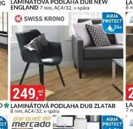 Laminátová podlaha Dub Zlatar 8 mm, AC4/32, v-spára