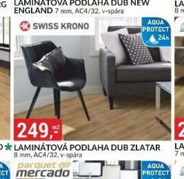 LAMINÁTOVÁ PODLAHA DUB ZLATAR 8 mm, AC4/32, v-spára - bauMax akcniletaky.com