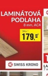 LAMINÁTOVÁ PODLAHA 8 mm, AC4
