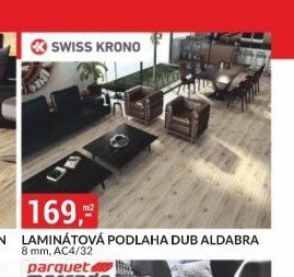 LAMINÁTOVÁ PODLAHA DUB ALDABRA 8 mm, AC4/32