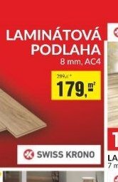 LAMINÁTOVÁ PODLAHA 8 mm, AC4