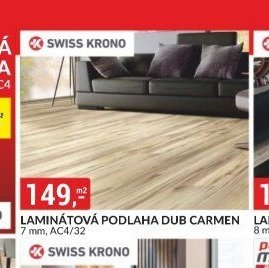 LAMINÁTOVÁ PODLAHA DUB CARMEN 7 mm, AC4/32