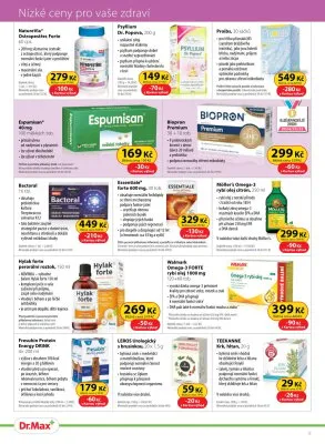 akční leták Dr. Max 1.10.2025-31.10.2025