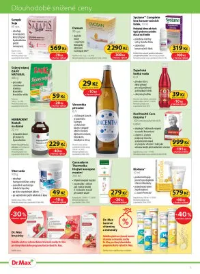 akční leták Dr. Max 1.10.2025-31.10.2025