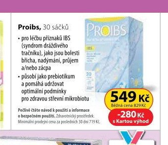 Proibs, 30 sáčků
