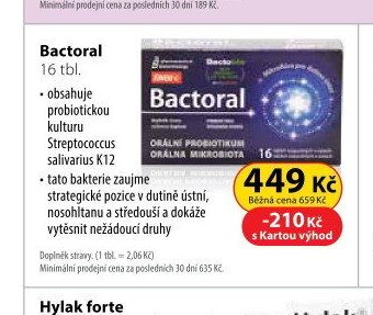 Bactoral 16 tbl.