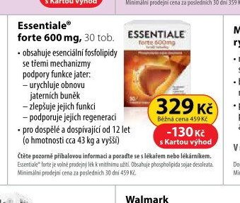 Essentiale forte 600 mg, 30 tob.