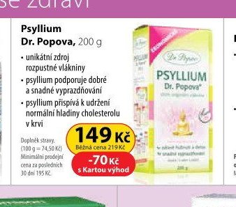 Psyllium Dr. Popova, 200 g