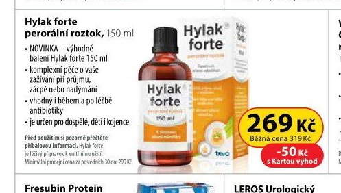 Hylak forte perorální roztok, 150 ml