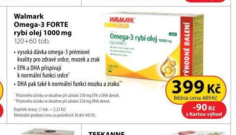 Walmark Omega-3 FORTE