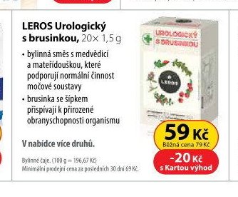 LEROS Urologický s brusinkou