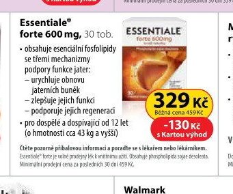 Essentiale forte 600 mg, 30 tob.