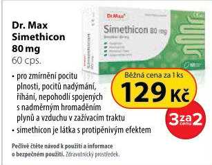 Doplněk stravy Simethicon Dr.Max