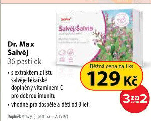 Dr. Max pastilky Šalvěj, 36 pastilek