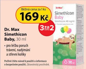 Kapky Simethicon Baby Dr.Max