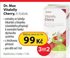 Lízátka Vitalolly Dr.Max
