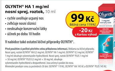 Sprej nosní 0,1% Olynth