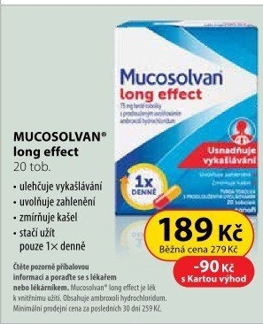 Tobolky Long Effect Mucosolvan