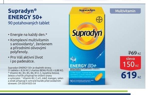 Supradyn ENERGY 50+