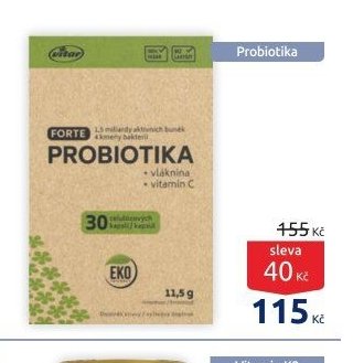 Vitar EKO Probiotika 30 celulózových kapslí