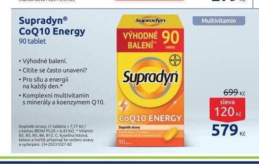 Supradyn CoQ10 Energy 90 tablet