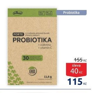 Vitar EKO Probiotika 30 celulózových kapslí