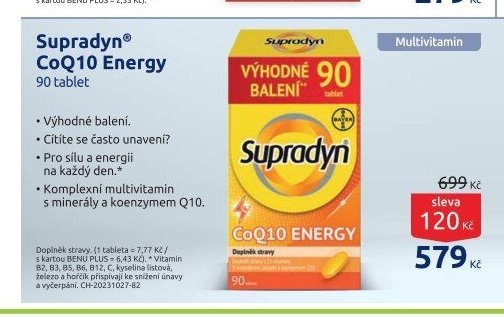 Supradyn CoQ10 Energy 90 tablet