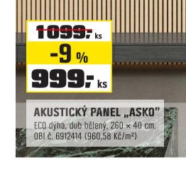 AKUSTICKÝ PANEL „ASKO“