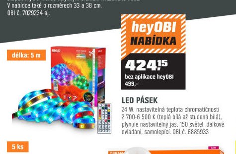 LED PÁSEK