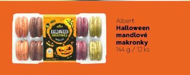 Albert Halloween mandlové makronky 144 g / 12 ks