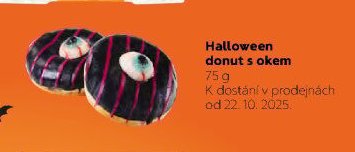Halloween donut s okem 75 g