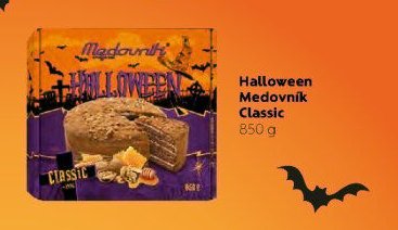 Halloween Medovník Classic 850 g