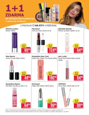 akční leták Teta drogerie 1.10.2025-7.10.2025
