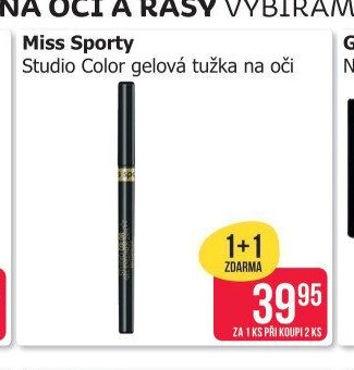 Miss Sporty Studio Color gelová tužka na oči