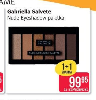 Gabriella Salvete Nude Eyeshadow paletka